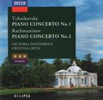 Tchaikovsky Rachmaninoff Piano Concerto No.1&2, Ophalen of Verzenden, Romantiek, Gebruikt, Orkest of Ballet