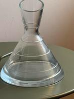 Glazen Decanteer / Waterkaraf, Wit, Ophalen of Verzenden, Minder dan 50 cm, Glas