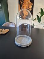 Glazen stolp met onderbord, Huis en Inrichting, Woonaccessoires | Stolpen, *, Nieuw, *, Ophalen