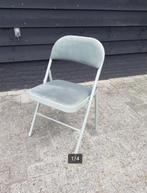 Inklapbare Sklum Keiren stoelen Olijfgroen 12 st.ALS NIEUW, Huis en Inrichting, Stoelen, Ophalen, Overige kleuren, Klapstoel velours