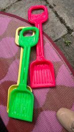 Schepjes roze , groen en geel, Ophalen of Verzenden, Gebruikt