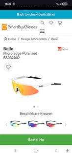 Bolle Micro Edge Gepolariseerde Zonnebril, Zonnebril, Wit, Nieuw, Ophalen