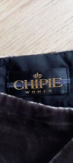 CHIPIE Velvet rokje Taupe, Bruin, Ophalen of Verzenden, Zo goed als nieuw, Maat 36 (S)