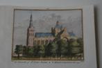 `s Hertogenbosch Sint Jan Kerk Kopergravure Anno 1732 E18, Antiek en Kunst, Kunst | Etsen en Gravures, Verzenden