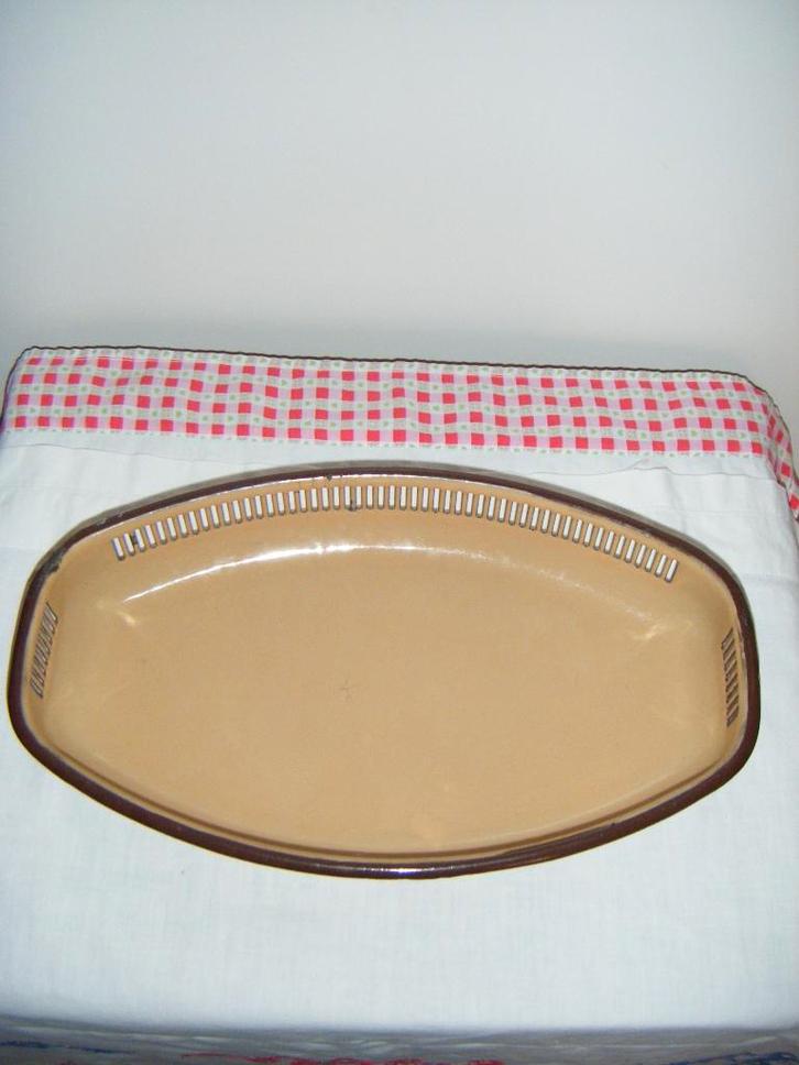 Oude emaille broodmand,izgst,schaal, Antiek en Kunst, Antiek | Keukenbenodigdheden, Ophalen of Verzenden