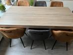 Eetkamertafel, Huis en Inrichting, Tafels | Eettafels, Ophalen, Zo goed als nieuw, Rechthoekig, 50 tot 100 cm