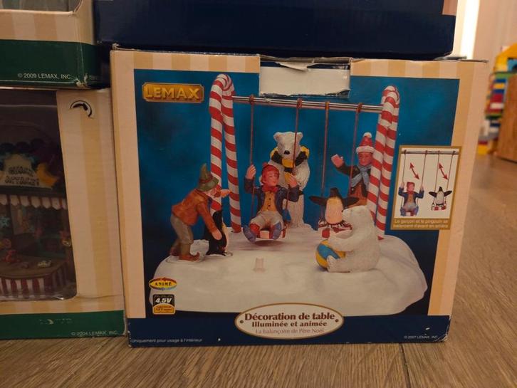 Lemax Santa's Swing table accent retired, Diversen, Kerst, Zo goed als nieuw, Ophalen
