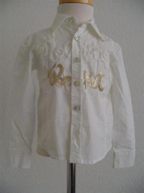 NOLITA blouse "gouden letters" 98-104 *~~nieuw~~*, Kinderen en Baby's, Kinderkleding | Maat 98, Nieuw, Meisje, Overhemd of Blouse