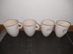 Cor Unum Mokken - Set van 4, Keramiek, Ophalen of Verzenden, Zo goed als nieuw, Overige stijlen