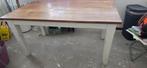 Eettafel, Huis en Inrichting, Tafels | Eettafels, Ophalen, Gebruikt, Eikenhout, 50 tot 100 cm