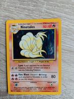 Pokémonkaart : Ninetales holo. Base set 12/102., Hobby en Vrije tijd, Verzamelkaartspellen | Pokémon, Ophalen of Verzenden, Zo goed als nieuw