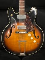 Vintage Jazz / Blues Gitaar Hollowbody “50/60” Sunburst, Muziek en Instrumenten, Snaarinstrumenten | Gitaren | Elektrisch, Ophalen of Verzenden