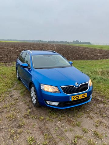 Skoda Octavia 1.6 TDI 81KW Combi 2014 Blauw beschikbaar voor biedingen