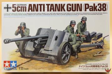 ROWASP |  Tamiya 1/35 German 5 cm Anti-Tank Gun (PaK 38) beschikbaar voor biedingen