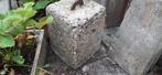 Betonblok met oog, Ophalen, Gebruikt