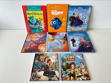 Diverse boeken Disney o.a. Dory, Frozen, Dombo, Toy Story