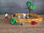 77. Playmobil pony's met weide, Ophalen of Verzenden, Zo goed als nieuw, Complete set