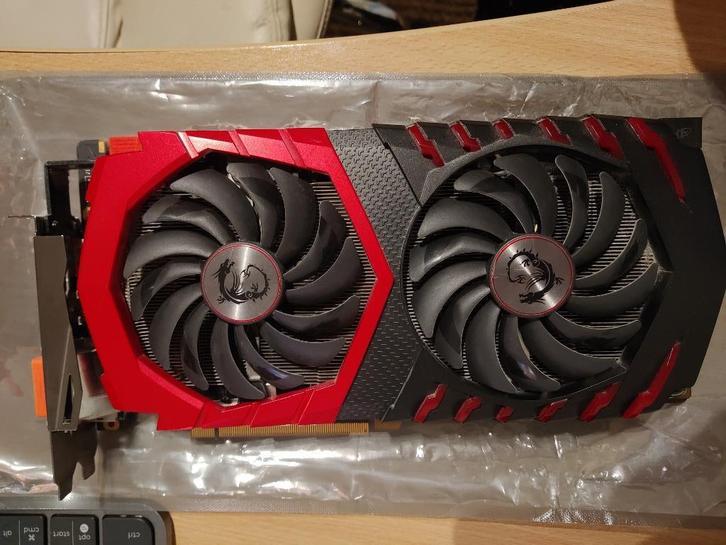 MSI GTX 1080 GAMING X 8G, Computers en Software, Videokaarten, Gebruikt, Nvidia, PCI-Express 3.0, GDDR5, HDMI, DisplayPort, DVI