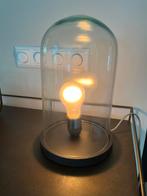 Glazen stolp lamp, Ophalen of Verzenden, Zo goed als nieuw, Glas, Minder dan 100 cm