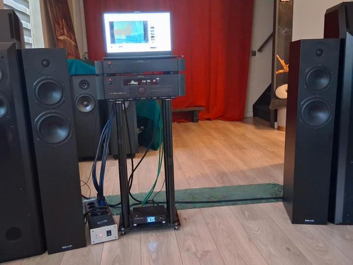 TMA Allegro met Denon AVR 3310, Audio, Tv en Foto, Luidsprekers, Front, Rear of Stereo speakers, 120 watt of meer, Overige merken