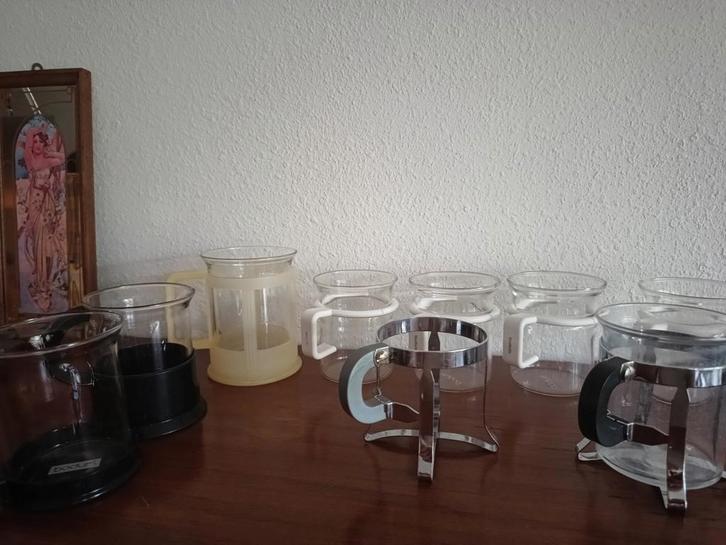 Bodum vintage Bistro Glazen Set - Koffie/Thee, Huis en Inrichting, Keuken | Keukenbenodigdheden, Gebruikt, Ophalen of Verzenden