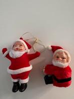 2 vintage kerstmannetjes, Diversen, Kerst, Ophalen, Gebruikt