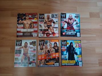 20 WWE magazines (2013-2014) beschikbaar voor biedingen