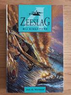 Zeeslag bij Singapore, Joh.G. Veenhof, chr. 2e Wereldoorlog, Boeken, Ophalen of Verzenden, Tweede Wereldoorlog, Gelezen
