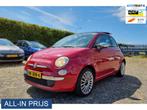 Fiat 500 1.2 Lounge AUTOMAAT ✅PANODAK ✅CLIMA (bj 2009), Euro 5, Stof, Gebruikt, 1242 cc