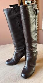 Max Mara dameslaarzen, Hoge laarzen, Bruin, Max Mara, Ophalen of Verzenden