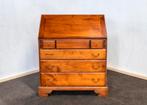 Antieke Engelse Secretaire met Geheime Vakjes, Huis en Inrichting, Ophalen, Gebruikt, 50 tot 100 cm, Met lade(s)