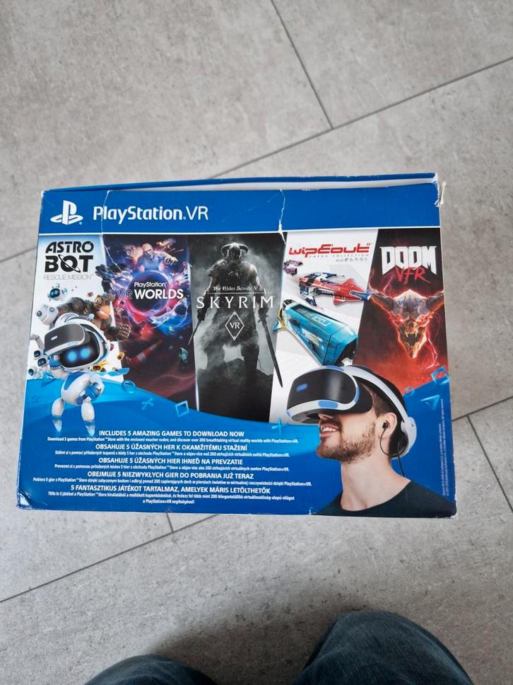 PlayStation VR Mega Pack, Spelcomputers en Games, Virtual Reality, Gebruikt, Sony PlayStation, VR-bril, Ophalen of Verzenden