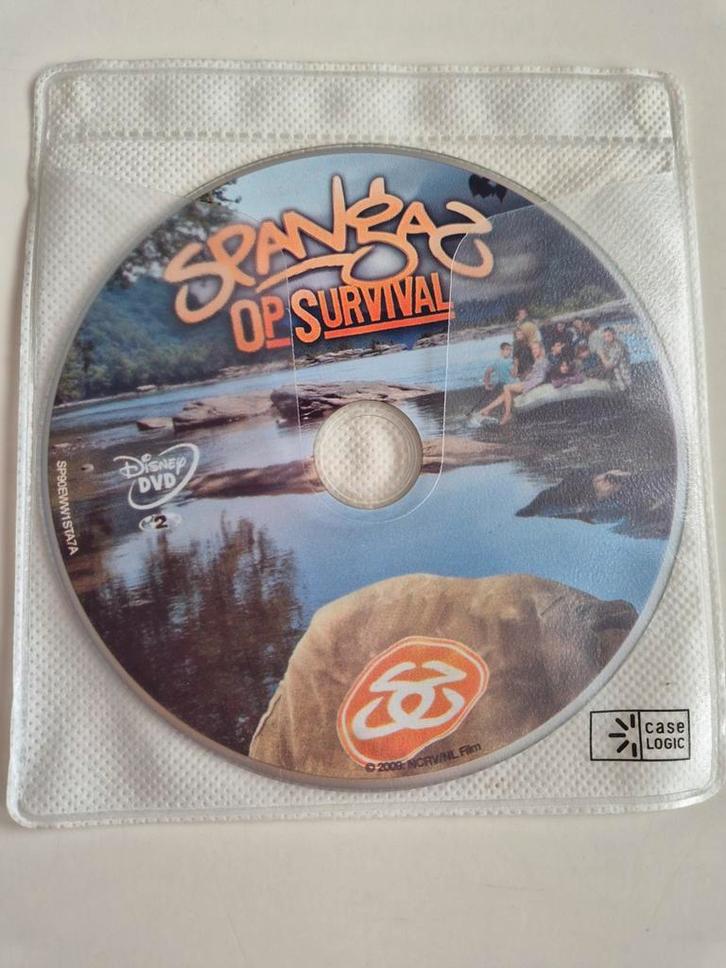 Spangas op Survival DVD, Cd's en Dvd's, Dvd's | Actie, Zo goed als nieuw, Overige genres, Alle leeftijden, Ophalen of Verzenden
