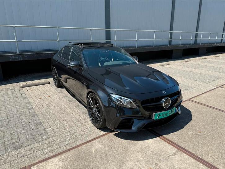 Mercedes E63 AMG S 4Matic Keramisch NL Burmester 4.0, Auto's, Mercedes-Benz, Bedrijf, 360° camera, 4x4, ABS, Adaptive Cruise Control