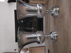 2 grote vazen  ... chroom...(erg leuk met kerst)" RM style), Huis en Inrichting, Woonaccessoires | Vazen, Overige materialen, Gebruikt