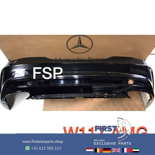 W117 C117 X117 AMG Achterbumper origineel Mercedes PDC zwart, Auto-onderdelen, Carrosserie en Plaatwerk, Bumper, Mercedes-Benz