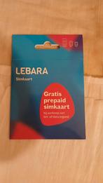 LEBARA PREPAID 200 STUKS, Ophalen of Verzenden, Nieuw, KPN, Simkaart