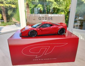 Ferrari 458 Liberty Walk Italia - 1:18 Red - GT084 GT Spirit beschikbaar voor biedingen