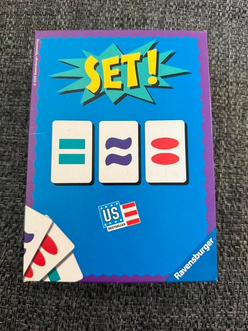 Set | Kaartspel | Ravensburger, Hobby en Vrije tijd, Gezelschapsspellen | Kaartspellen, Zo goed als nieuw, Ophalen of Verzenden