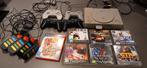 Playstation 1, met controllers PS1+3, BUZZ en PS1-spellen!!, Ophalen, 60 GB, Met 3 controllers of meer, Slim
