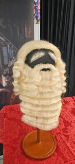 Buffelhaar baardstel sinterklaas, Ophalen of Verzenden, Zo goed als nieuw