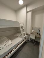 Stapelbed 2-persoons plus 1-persoons wit, Ophalen, Tweepersoons, 140 cm, Zo goed als nieuw