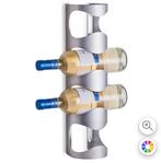 Ophang wijnrekjes 4x vier flessen ikea, staal, Ophalen, Zo goed als nieuw, Metaal, Minder dan 50 cm