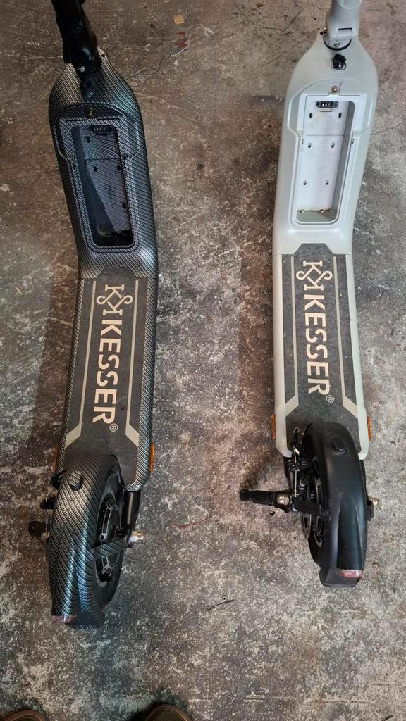 Kesser Elektrische Steps (2x), Fietsen en Brommers, Steps, Gebruikt, Elektrische step (E-scooter), Ophalen