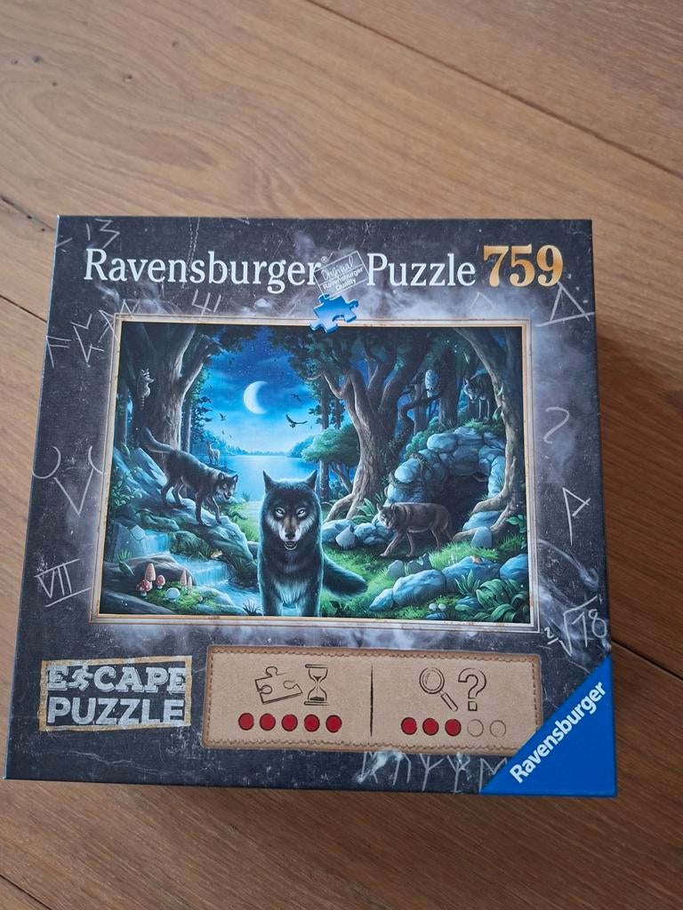 Ravensburger Escape Puzzel - Wolf, Ophalen of Verzenden