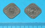 Nederland - stuiver 1938, Verzenden, Koningin Wilhelmina, 5 cent, Losse munt