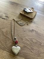 Ketting, Sieraden, Tassen en Uiterlijk, Kettingen, Ophalen of Verzenden, Zo goed als nieuw, Zilver, Overige materialen