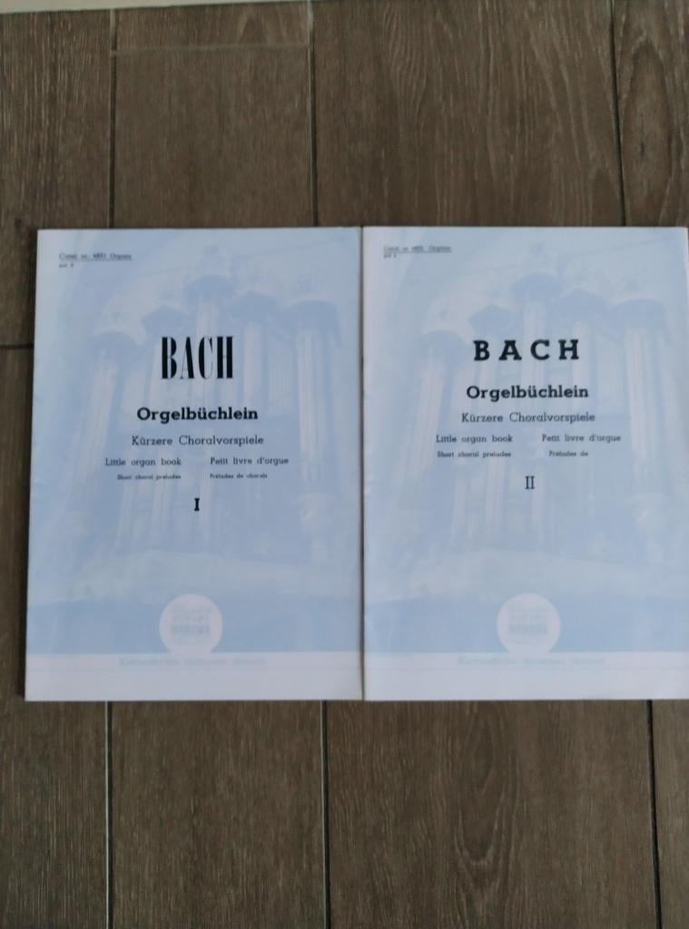 Bach Orgelbuchlein deel 1&2 Klavarskribo, Ophalen of Verzenden, Artiest of Componist, Klassiek