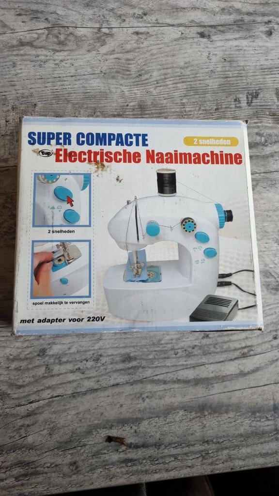 Elektrische Naaimachine - Compact en Handig!, Ophalen of Verzenden, Gebruikt, Naaimachine, Overige merken