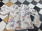 Asarti roomwit ecru gebreid vestje bloemen m pima Cotton, Maat 38/40 (M), Beige, Nieuw, Ophalen of Verzenden
